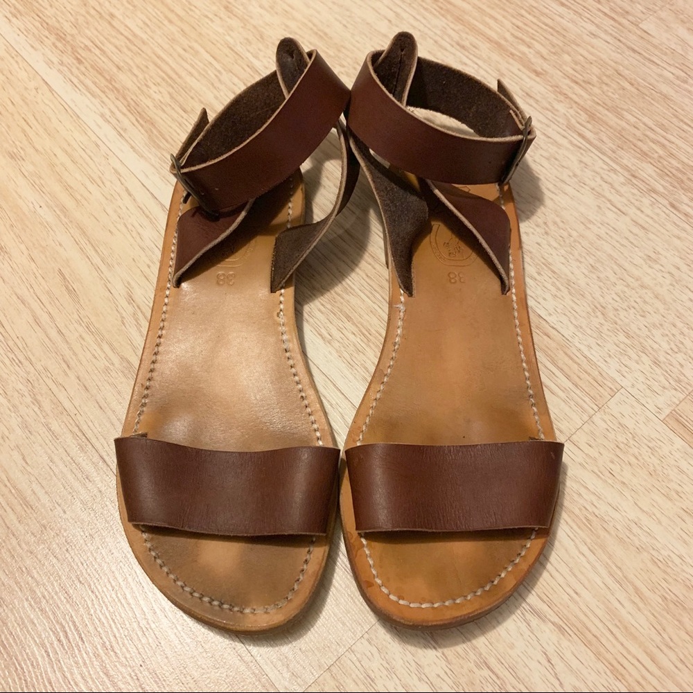 La Botte Gardiane leather sandals Size 7.5
